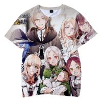 2021 Hot Sale Anime Mushoku Tensei 3D Printed T-Shirt Men/Women Summer Casual Fashion Hip Hop Short Sleeve Oversize Tops