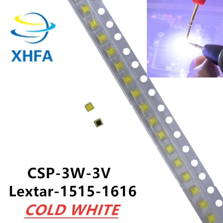 100pcs-original-lextar-led-1616-light-beads-cool-white-high-power-3w-3v-190lm-for-led-lcd-tv-backlight-application-csp