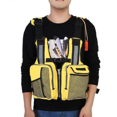 Adjustable Life Vest Adult Kayak Rafting Canoe Boating Swimming Buoyancy Life Jacket Vest for Swimming Boating Ski Drifting  Life Jackets