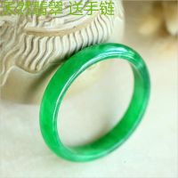 Certified Burma Jade Bangles Green Jadeite Myanmar Emerald Grade A Jades Stone Bangle Bracelet Women Fashion Charms Jewellery