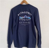 จุดฤดูใบไม้ร่วงและฤดูหนาวโมเดล Patagonia รุ่นพื้นฐานคอกลมเสื้อสวมหัวเสื้อยืดแขนยาวผู้ชายผู้หญิง