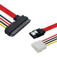 SATA Data Power Extension 22pin 7 15 to 4pin IDE SATA 7pin Cable 0.4m