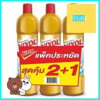 น้ำยาทำความสะอาดห้องน้ำ VIXOL 900ml แพ็ค3 ทองLIQUID CLEANING BATHROOM VIXOL 900ml 3 PCS GOLD **ราคารวม Vat แล้วค่ะ ไม่มีบวกเพิ่ม**