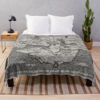 Ready Stock Shadow of the Colossus map Throw Blanket Soft Plaid bed plaid