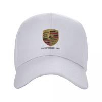 New Available Porsche logo Baseball Cap Men Women Fashion Polyester Solid Color Curved Brim Hat Unisex Golf Running Sun