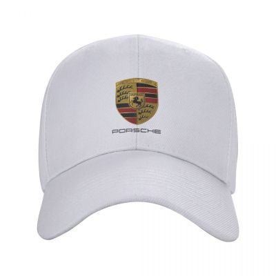 New Available Porsche logo Baseball Cap Men Women Fashion Polyester Solid Color Curved Brim Hat Unisex Golf Running Sun