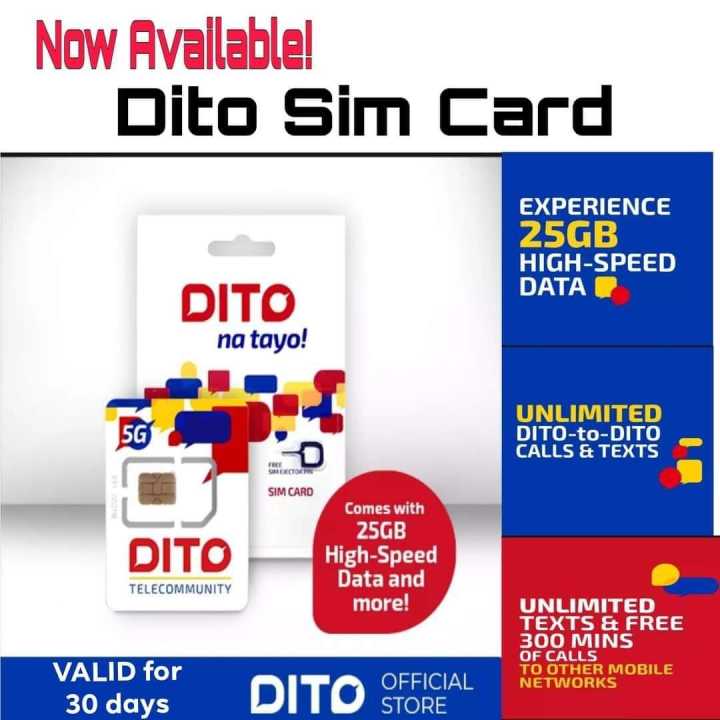 DITO SIMCARD | Lazada PH