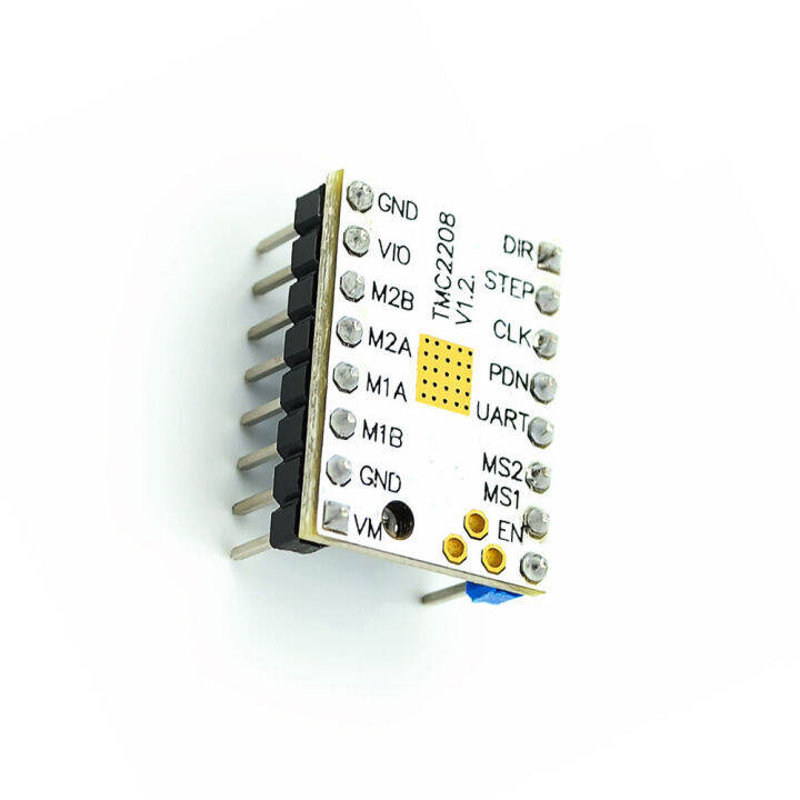 pcbfun-อุปกรณ์เสริมเครื่องพิมพ์3d-ไดรเวอร์มอเตอร์สเต็ป-v1-2-tmc2208พร้อมฮีทซิงค์รองรับอินเตอร์เฟซแบบขั้นบันได-dir-และอินเตอร์เฟซ-spi-256การแบ่ง2a-กระแสไฟฟ้า