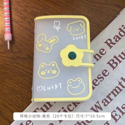 mini-photo-album-20-pockets-jelly-glue-home-picture-case-storage-lovely-fruit-animal-name-card-book-portable-photocard-id-holder-photo-albums