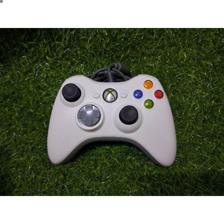 ลด-50-พร้อมส่ง-จอย-x-box-360-ของแท้มือ2-แบบมีสาย-เล่นกับpcและเครื่องเกมส์-xbox360ได้เลย-ขายดี