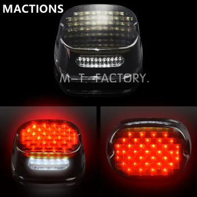 e LED Tail ke Light Low Profile For Harley Dyna Electra Glide Street Glide Fat Boy Road King XL 833 1200