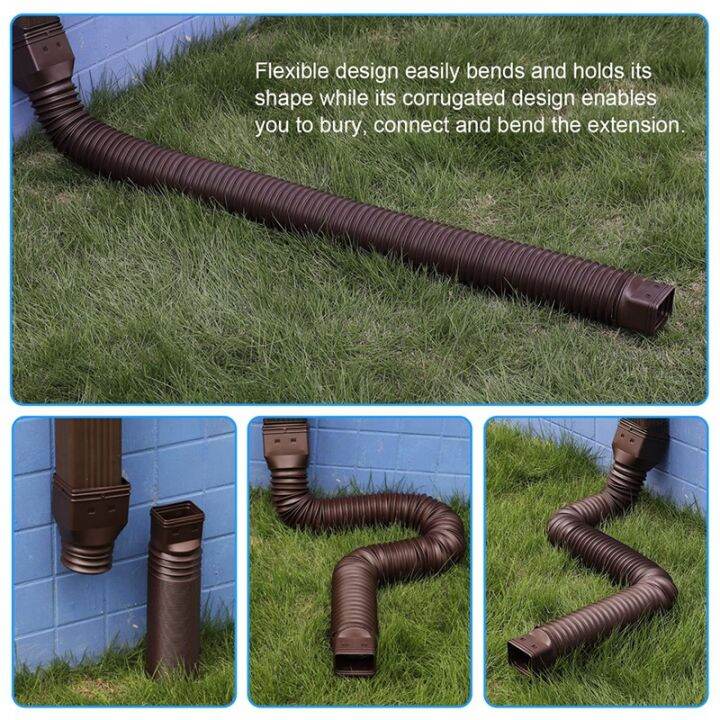 2-pcs-rain-gutter-downspout-extensions-pipes-extendable-from-21-to-60-inches-drain-pipes