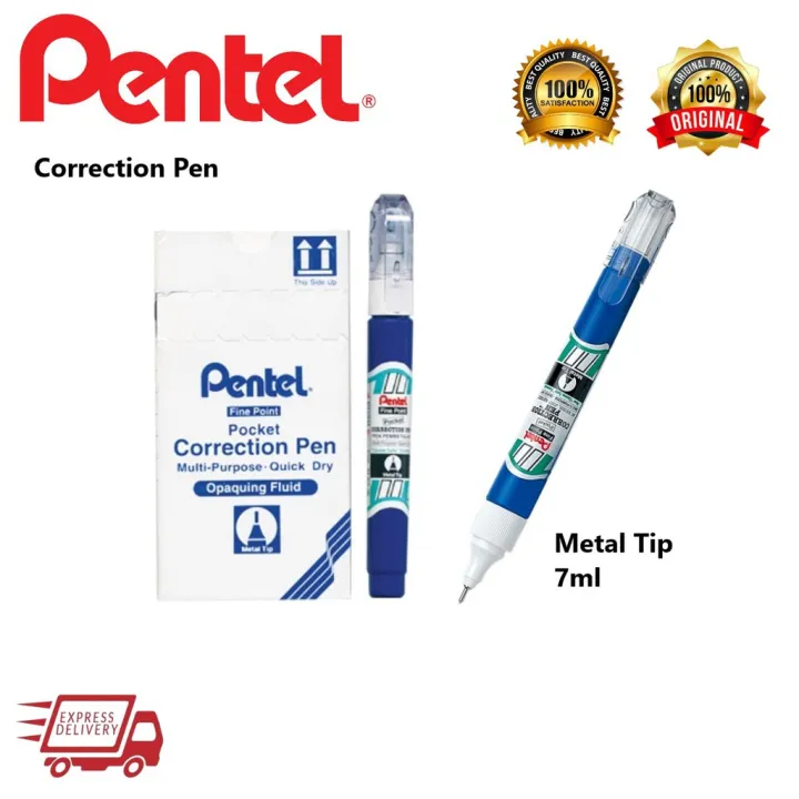 PENTEL ZL62W CORRECTION PEN 7ML 1PC Lazada