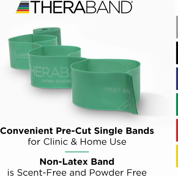 theraband-clx-resistance-band-with-loops-fitness-band-for-home-exercise-and-full-body-workouts-portable-gym-equipment-gift-for-athletes-individual-5-foot-band-green-heavy-intermediate-level-1