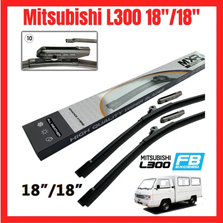 10 MXR Wiper Advance Hybrid All Weather 2pcs Wipers Blade for
