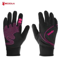 New Windproof Cycling Gloves Touch Screen Riding MTB Bicycle Gloves Warm Motorcycle Winter Autumn Men Anti-slip Bike Gloves