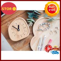 มีไว้ตกแต่งบ้าน Mori No Naka นาฬิกาตั้งโต๊ะ นาฬิกาไม้ เดินเงียบ FREEFORM TABLE CLOCK จากไม้แท้ธรรมชาติ ตกแต่งบ้านร้านค้าให้สวยงาม by stor