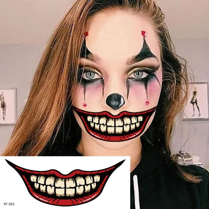 hot-dt-1pcs-stickers-horror-lips-big-mouth-tattoos-makeup-smile