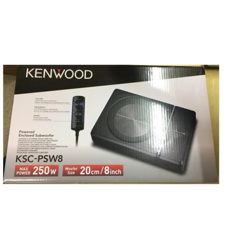 Kenwood KSCPSW8 Powered Enclosed Subwoofer Lazada PH