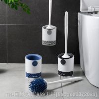 【LZ】♛  Toilet Brush No Dead Angle Soft Hair Toilet Brush Hanging Wall Floor Dual Purpos Bathroom Hair Toilet Cleaning Brush Cleaner