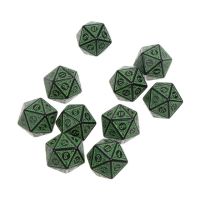 10ชิ้นหลายด้านชุด D20เกม Trpg Dnd ลูกเต๋าหลายหน้าสำหรับเกมกระดาน