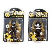 ZZOOI Bendy The Ink Machine Horror Game Cartoon Toy Action Pvc Anime Figure Collection Model Dolls For Children Birthday Xmas Gifts