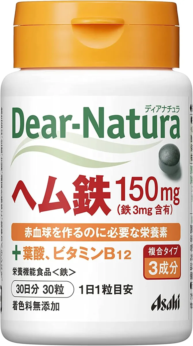 Viên uống bổ sung Sắt, vitamin B12 Dear - Natura 