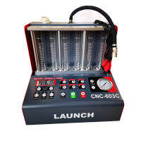 Test Bench Equipment CNC-603C 220V 300W Injector Cleaner &amp; Tester better than CNC 602A Fuel Injector Tester Cleaning Machine