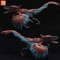 หุ่นฟิกเกอร์ของเล่นสำหรับเด็ก,หุ่น Jurassic Dinosaur โมเดล Pyroraptor PVC รูปสัตว์ปากกว้างตุ๊กตาตกแต่งวันฮาโลวีนของขวัญเด็ก