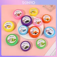 skinyo 25แผ่นน้ำยาล้างเล็บแบบใช้แล้วทิ้งผ้าเช็ดเล็บผ้าฝ้ายน้ำยาล้างเล็บ Fruity Nail Remover ผ้าเช็ดตัว SXY382