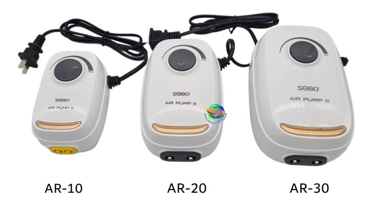 sobo-ar-series-ปั๊มลม-ปั๊มอ๊อกซิเจน-2-ทาง-รุ่น-ar-10-ar-20-ar-30-เสียงเงียบมาก