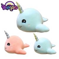 Cartoon Whale Adorable Soft Plush Toy Stuffed Doll Gift Children Pillow