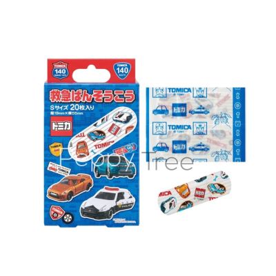 พลาสเตอร์ปิดแผล Skater ลายรถ Tomica พลาสเตอร์รูปรถ พลาสเตอร์ ลายการ์ตูน