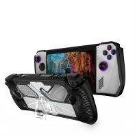 For ROG Ally Game Console Case Soft TPU Protective Cover Anti-Scratch Protector Shell Sleeve with Stand Game Accessories