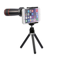 ORBMART Universal 12X Zoom escope Camera Mobile Phone + Mini Tripod For Samsung Galaxy Xiaomi Meizu Smart Phones