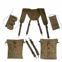 tomwang2012. WWII WW2 US Army Combat Individual Medic Equipment Field Kit Suspenders Cantles MILITARY WAR REENACTMENTS