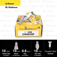 โปรโมชั่น+++ NGK หัวเทียนขั้ว Platinum CR8EGP 1 หัว ใช้สำหรับ CBR150 Ninja300 R15 MT-03 YZF-R3 และ Vespa - Made in Japan ราคาถูก หัวเทียน รถยนต์ หัวเทียน วี ออ ส หัวเทียน 4 จังหวะ หัวเทียน อิริเดียม