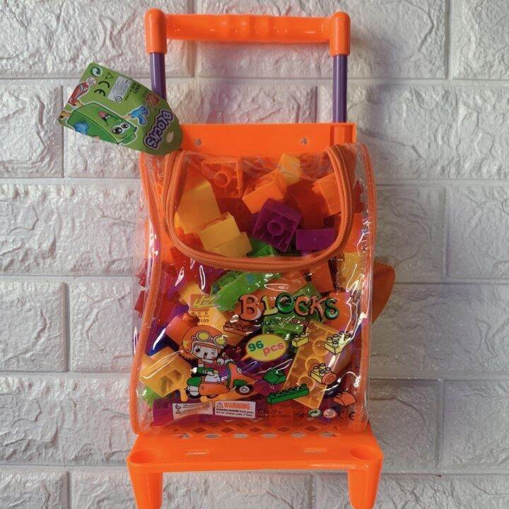 Luggage Trailer Building Block toy Lazada PH