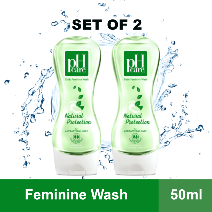 PhCare Feminine Wash Natural Protection for AntiBacterial Care 50ml