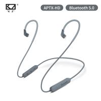 ▦✧₪ KZ Headset Cable Aptx HD Bluetooth 5.0 QCC3034 Earphone Wireless Upgrade Cable Sports Running for KZ ZAX ZSX ZS10 PRO AS10 DQ6