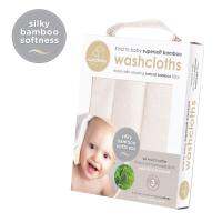 Cuddledry เซ็ทผ้าเช็ดหน้าและถูตัวไยไผ่ (Cuddledry Supersoft Bamboo Washcloth set of 3)