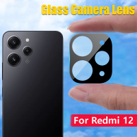 ฟิล์มกระจกนิรภัย3D 9ชั่วโมงสำหรับ Xiaoim Redmi 12 Redmi12ปกป้องหน้าจอเลนส์กล้องถ่ายรูปป้องกันเต็มรูปแบบฟิล์มกระจกกรอบด้านหลัง1-2ชิ้น