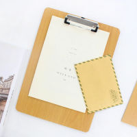 Wood Board Clip Clipboard Writing Boards Folder File Office Stationery Wooden Pad Menu Ply Wood Hardboard A4B516K8KA3