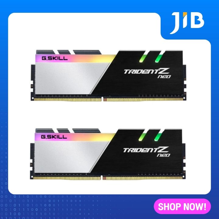 64gb-32gbx2-ddr4-3600mhz-ram-หน่วยความจำ-g-skill-trident-z-neo-f4-3600c18d-64gtzn