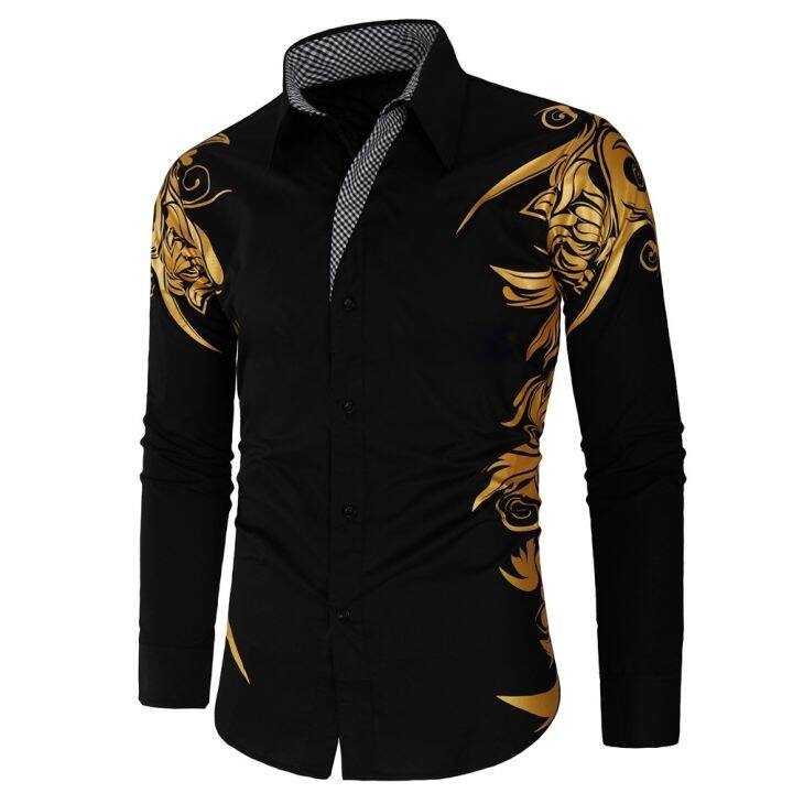 mens-casual-floral-gilding-shirt-fashion-long-sleeve-business-fit-oversized-shirt-men-clothes