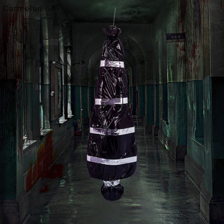 carmelun-ศพปลอมน่ากลัวในถุงศพผีสิงตกแต่งบ้านผีสิงตกแต่งบ้านกลางแจ้งสำหรับสวนลานกลางแจ้งสนาม