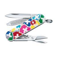 Victorinox มีดพับ Swiss Army Knives (S) - Classic, Vx Colors (0.6223.841)