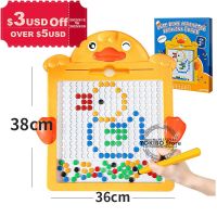 Magnetic Drawing Board for Kids Magnetic Doodle Board with Pen Beads Toys Childrens Educational Toys for Kids Montessori Toys Drawing  Sketching Tabl