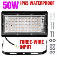 ไฟ Grow Led Phytolamp 220V 50W,หลอดไฟ Led แบบเต็มสเปกตรัม Floodlight โคมไฟเรือนกระจกโคมไฟพืชไฮโดรโปนิก