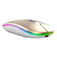 2.4G Rechargeable Dual-Mode Bluetooth Silent Wireless Luminous Mouse for Notebook Computers,2.4G+Luminous